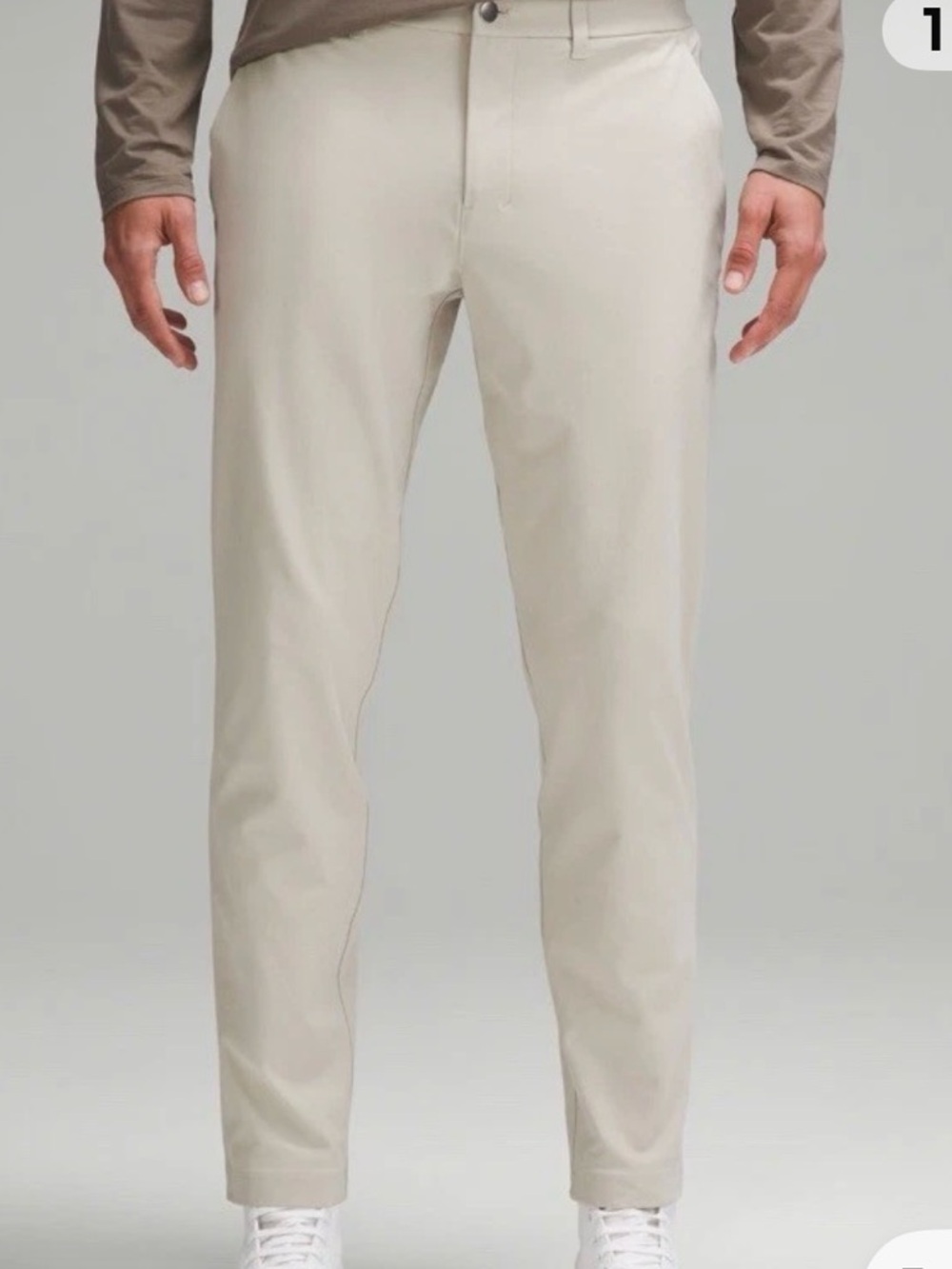 Men's  Lululemon ABC Warpstreme Pants 36x33/34 Slim Classic Khakis